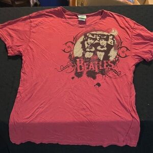 The Beatles Vintage Red Tee